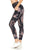 ACTIVE MERLE PRINT LEGGING WITH SIDE POCKETS